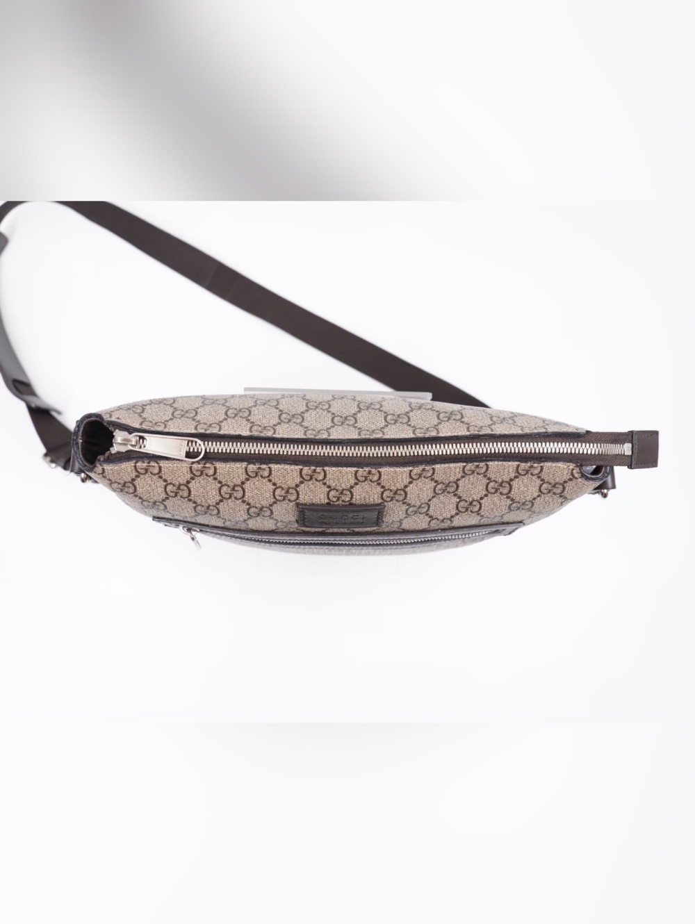 BZ42 💗 Gucci GG Supreme Coated Canvas Messenger Bag - Picture 3 of 12